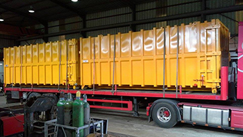 Containers για μεταφορά ιατρικών αποβλήτων